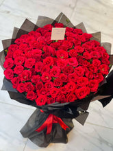 Century Bloom – 100 Premium Rose Bouquet