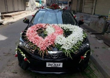 Corolla XLI Ribbon and Flower Mesh for Hood
