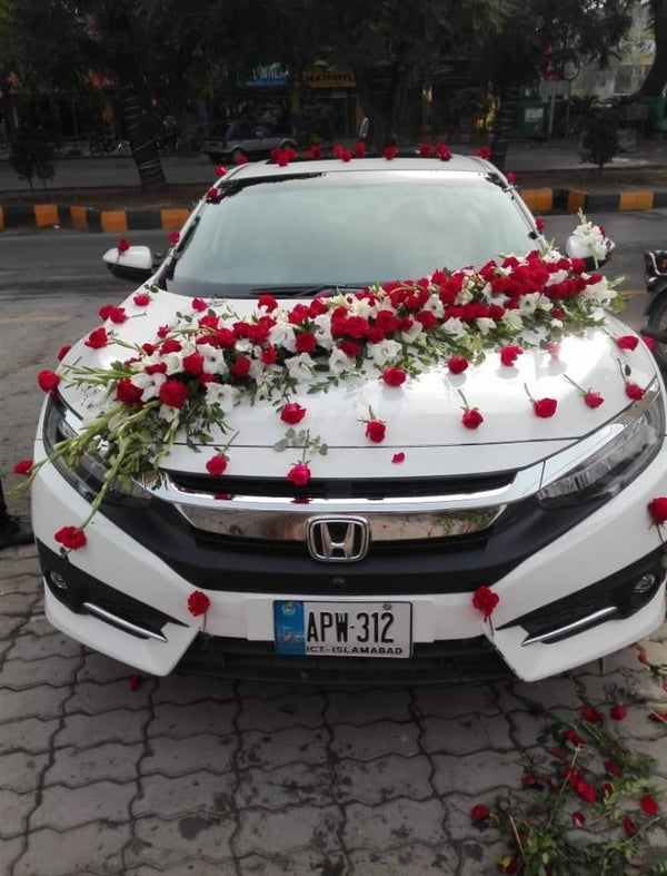 Honda BR-V Rear Trunk Floral Heart