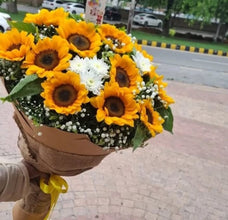 Sunshine Yellow Mixed Floral Bouquet