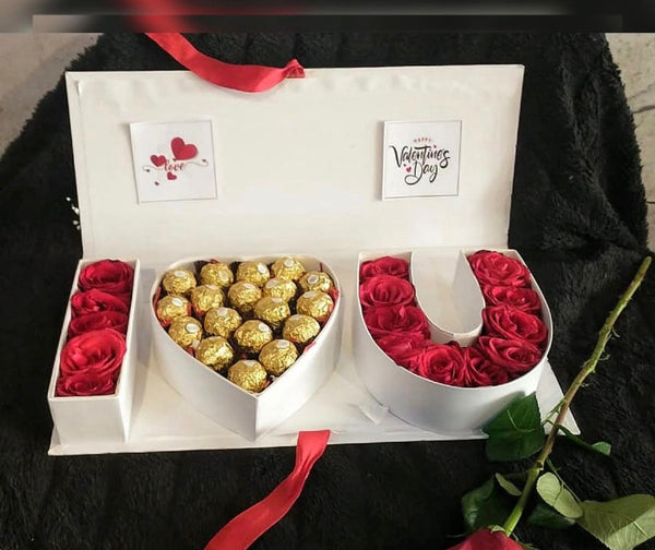 Heart-Shaped Chocolate Indulgence Box