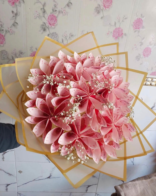 Pink Lily & Blush Rose Bouquet