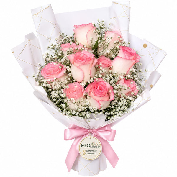 🌷💗 Blush Pearl Roses ✨🎀