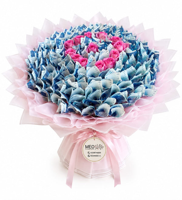 💸🌹 Royal Rose Money Bouquet 🌹💸