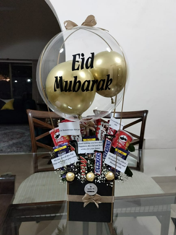 Eid Joy Chocolate Balloon Box for Kids 🌙🎈🍫