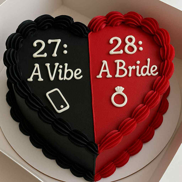 Eternal Bliss – Bride’s Wedding Cake (3 Lbs) 🎂💍✨
